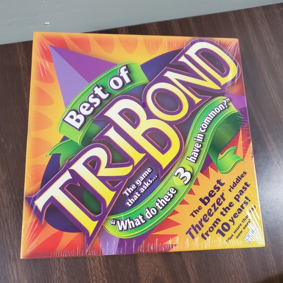 TriBond Board Game 2001 Mattel "Best of" New Sealed - Picture 1 of 3